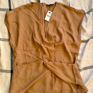 Express dress top in tan